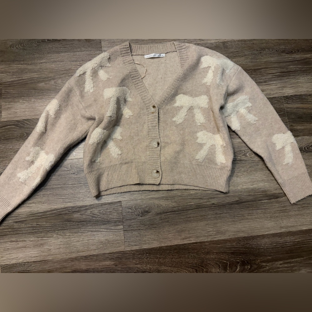 Altar'd State Cream Knit Sweater